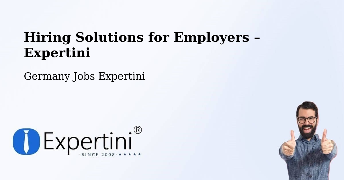 Hiring Solutions for Employers in Timmaspe - Timmaspe, Germany Jobs Expertini